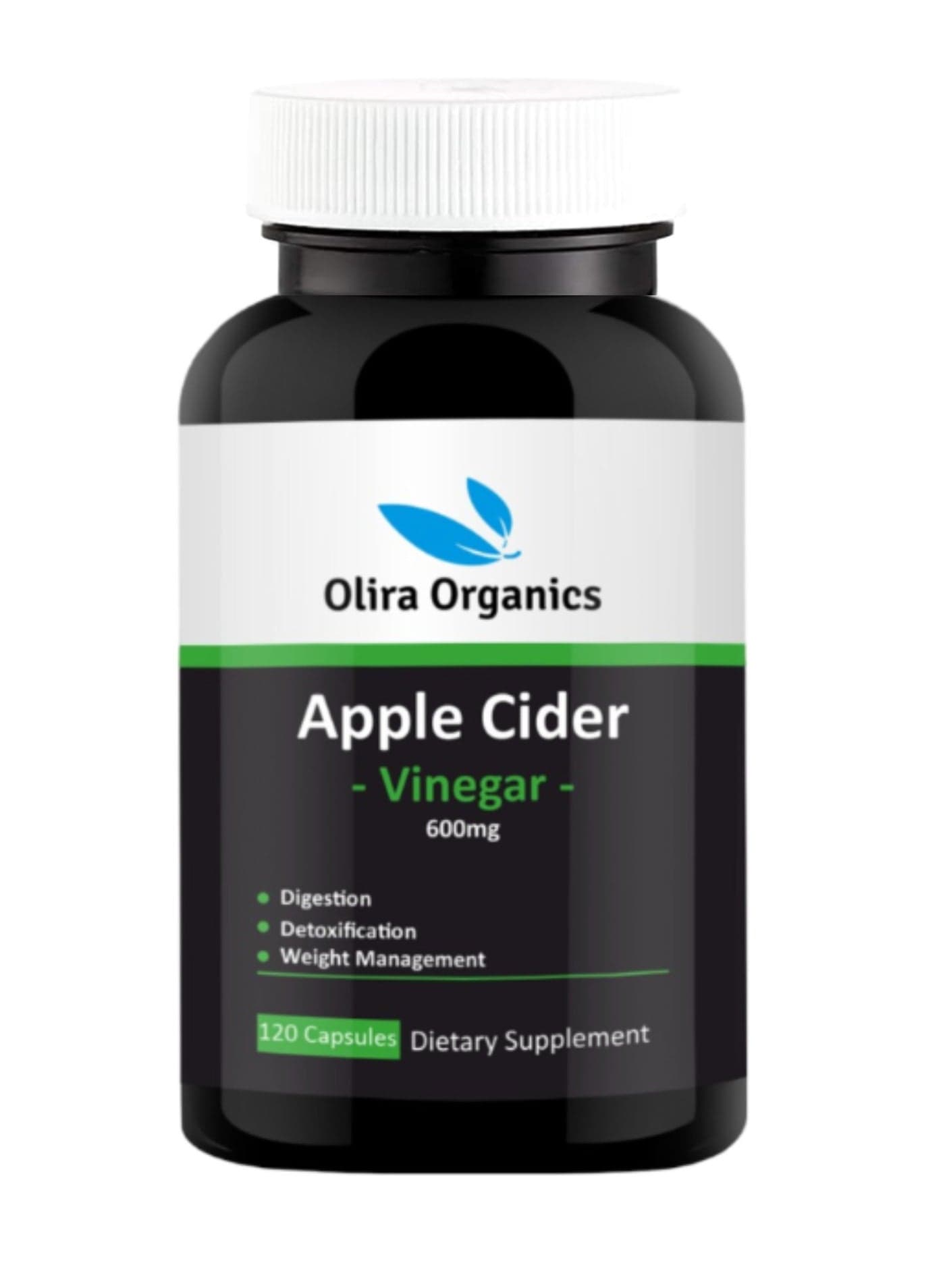 Apple Cider Vinegar 120 Capsules | Digestion | Detoxification | Weight Management