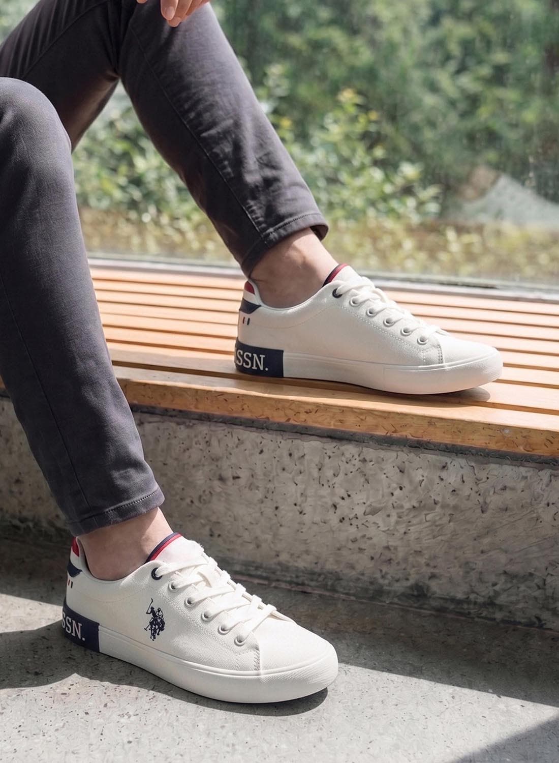 Toma Men's Casual Walking Sneakers - White