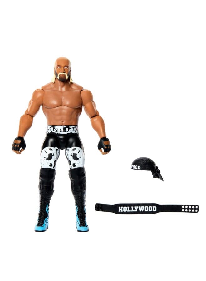 Mattel WWE “Hollywood” Hulk Hogan Action Figure, Main Event Series #165, 6-inch Collectible Superstar with 14 Articulation Points & Life-Like Look 