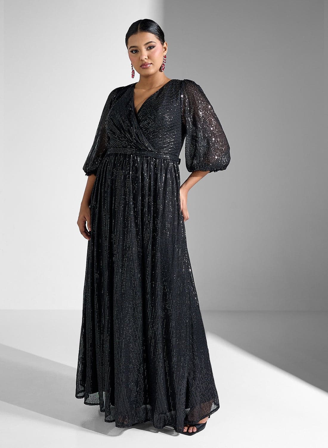 Sequin Evening Dress
