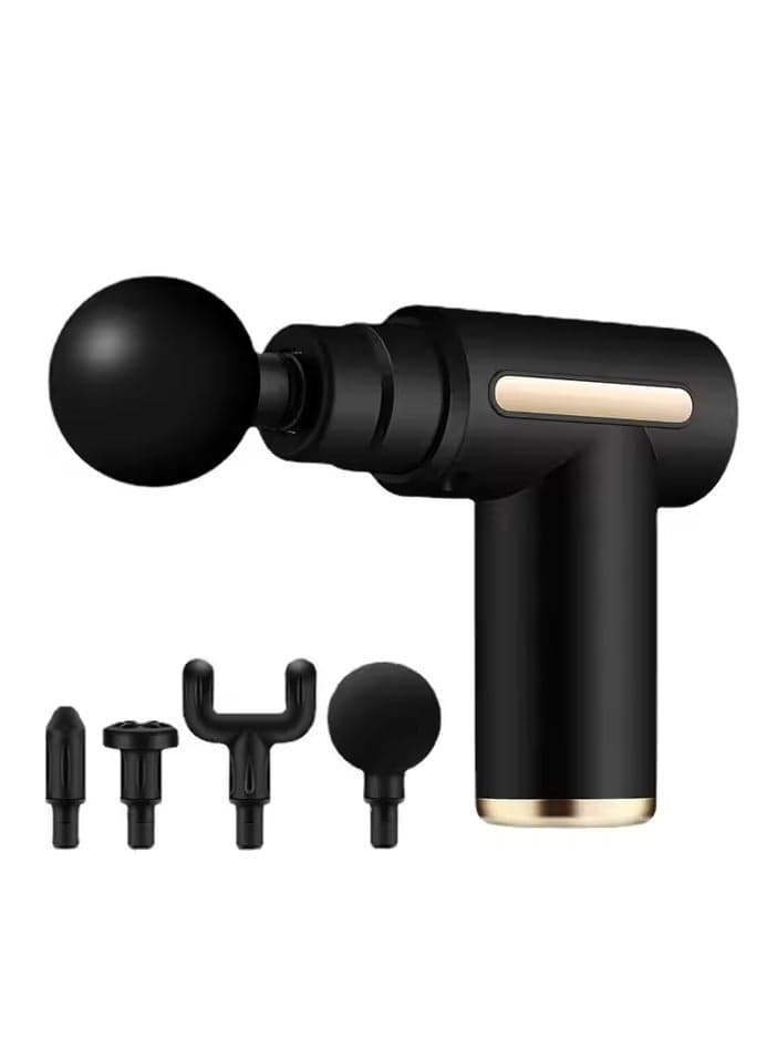 Deep Tissue Massage Gun – 6-Speed Percussion Massager for Muscle Pain Relief & Recovery, Rechargeable & Portable