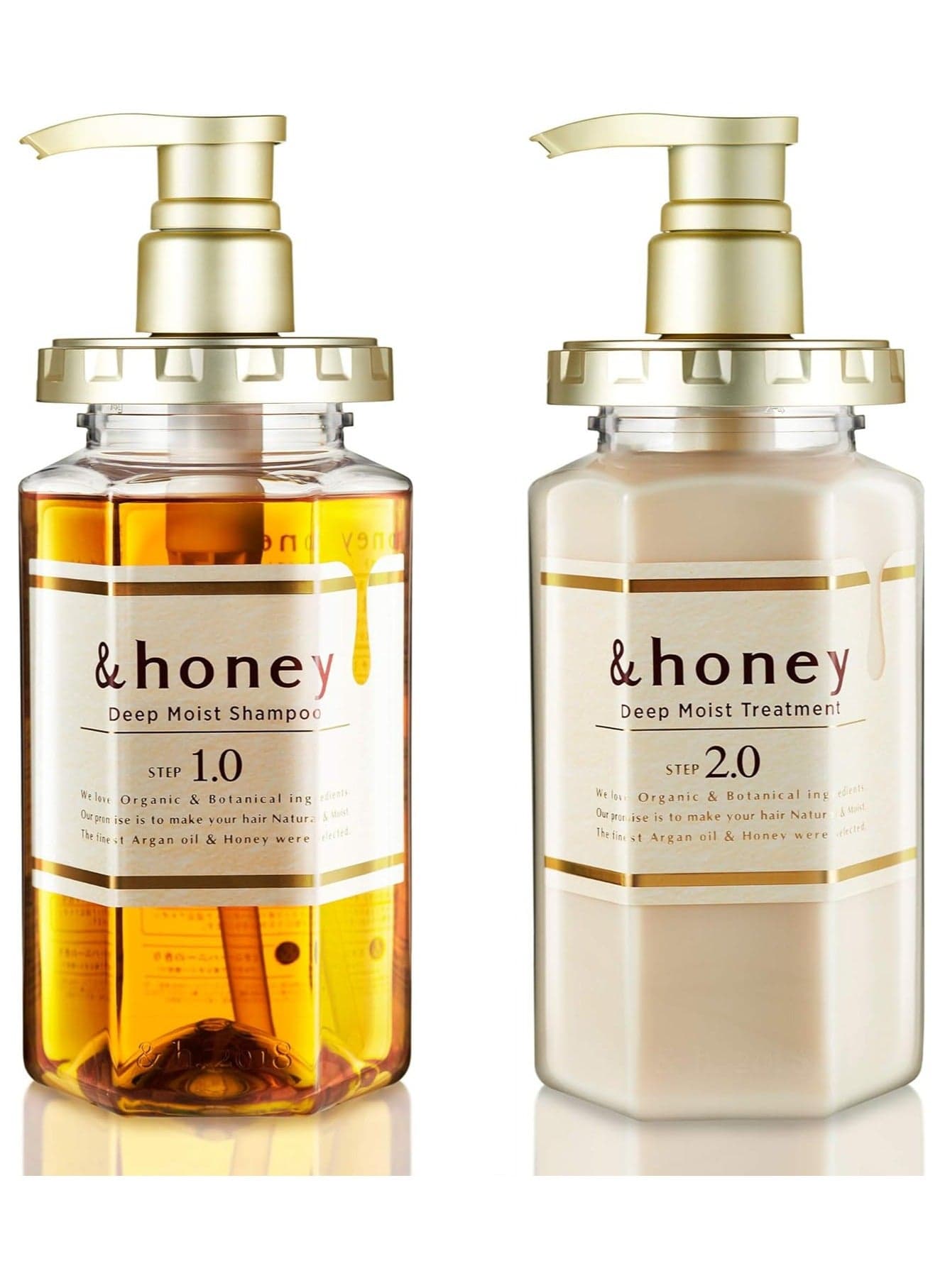 Shampoo 440ml & Conditioner 440ml Set Organic Hair and Scalp Care for Intense Cleansing and Hydration - Moisture-Enhancing Wash and Protection - Ideal for Straight, Curly, Curl, Kinky, Frizzy
