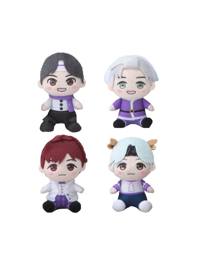 TinyTAN Purple Holidays" MP Mascot "RM & Jin & SUGA & j-hope