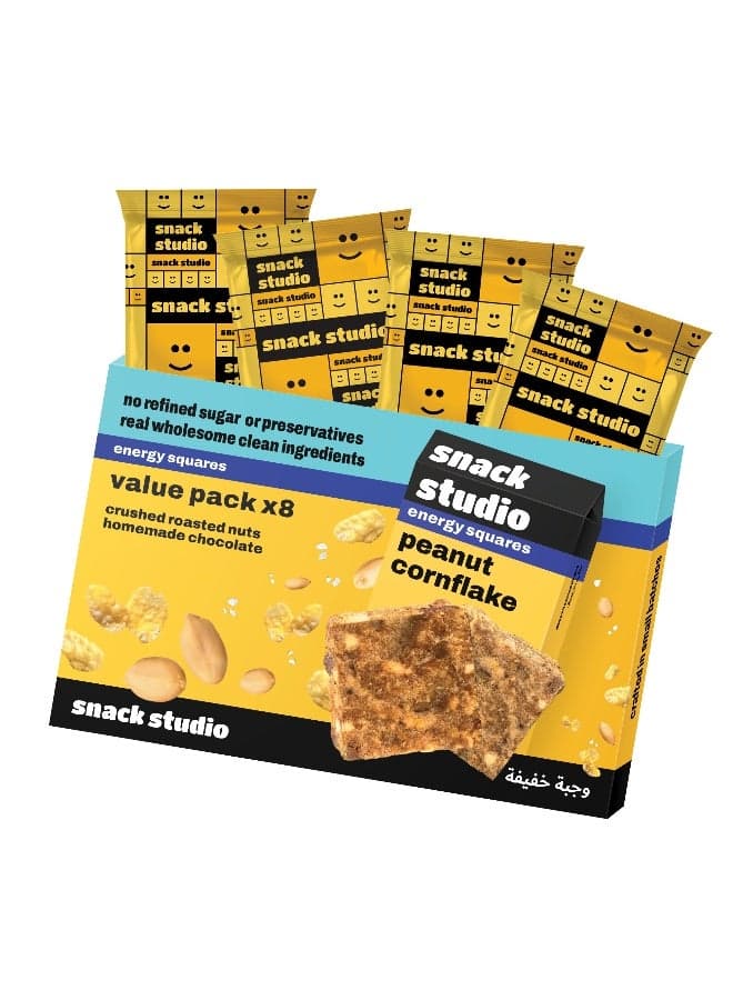 Snack Studio Peanut Cornflake Value Pack 160g