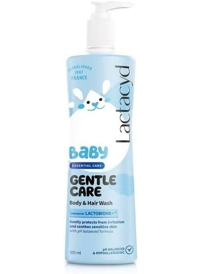 Lactacyd Baby Gentle Care Baby Wash & Shampoo 500ml