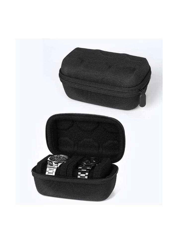 Easy to carry in your case zipper double shell, portable bezel with sponge cushion suitable for all watches and smartwatches