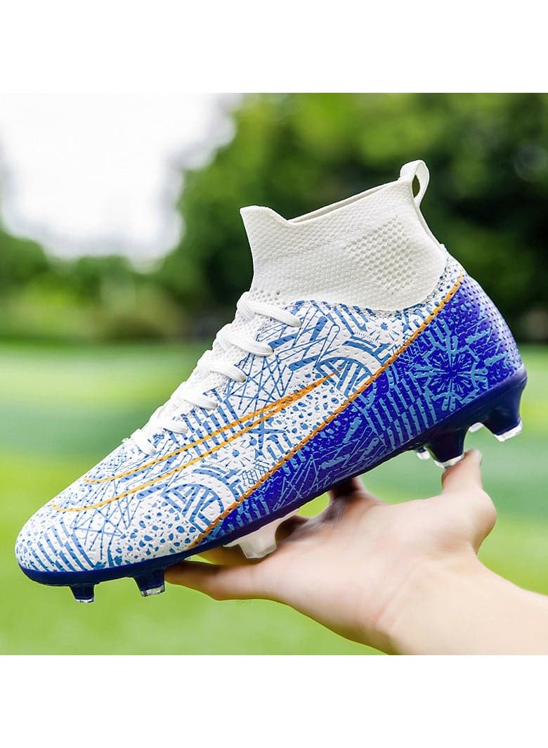 Football Boots for Men Women, Unisex-Adult Football Shoes Sneakers, High Ankle Non-Slip Training Sneaker, Athletics Football Soccer Shoes for Youth Students