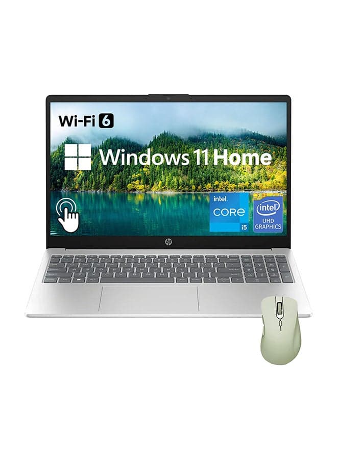 (Upgraded Version) FD Series Laptop With 15.6-Inch Full HD Display, Intel Core i5-1235u Processor/32GB RAM/1TB SSD/Intel UHD Graphics/Windows 11 Home English Silver English Silver