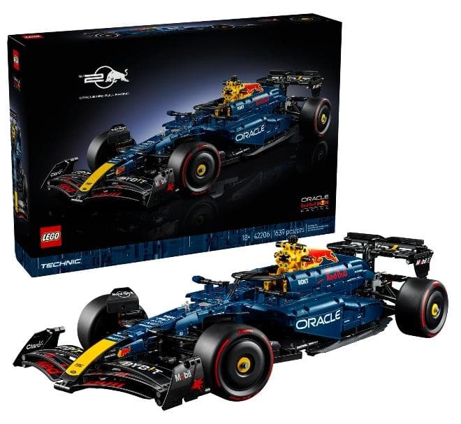 LEGO Technic Oracle Red Bull Racing RB20 F1 Car 42206 Building Toy Set (1639 Pieces)