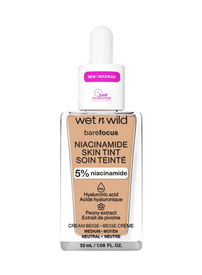 Bare Focus Niacinamide Skin Tint Cream Beige