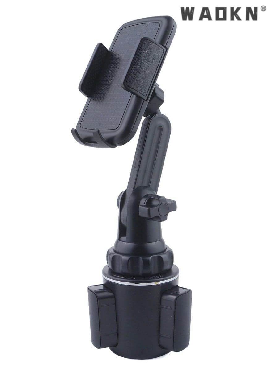 Car Phone Holder for Car Cup Adjustable Car Cup Phone Holder Rotatable Car Mount Phone Holder Car iPhone Holder Cell Phone Holder Compatible with iPhone 15/14/13 Series Galaxy S24 S23 Z Flip 5 black
