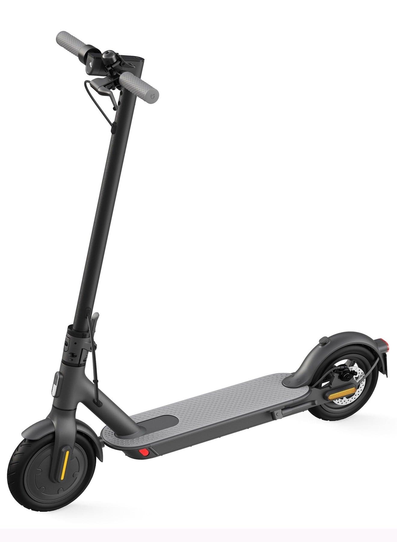 Leaders Electric Scooter 350W Motor 36V Lithium Battery 30km Range 30kmh Top Speed 8.5 Inch Tires Aluminum Frame Grey Color App Control