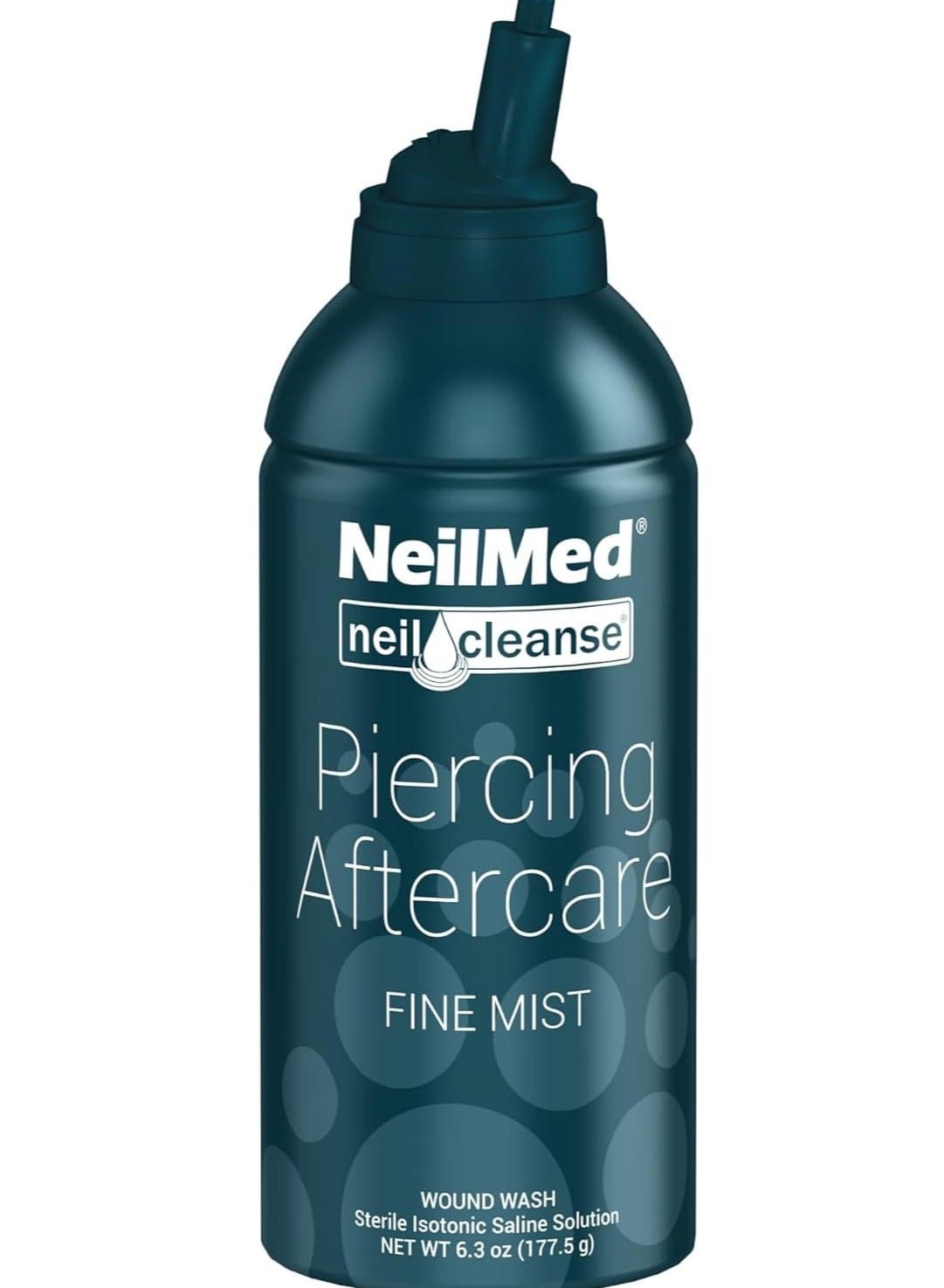NeilCleanse Piercing Aftercare, Fine Mist, 6.3 oz