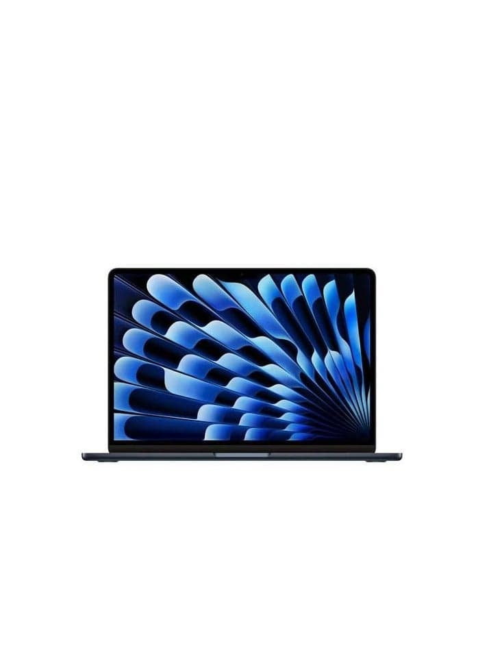 Macbook Air MC8Q4 | 13 Inch Display | Apple M3 Chip | 8-Core CPU and 10-Core GPU | 24GB RAM | 512GB SSD | macOS | English Keyboard | International Version | Midnight