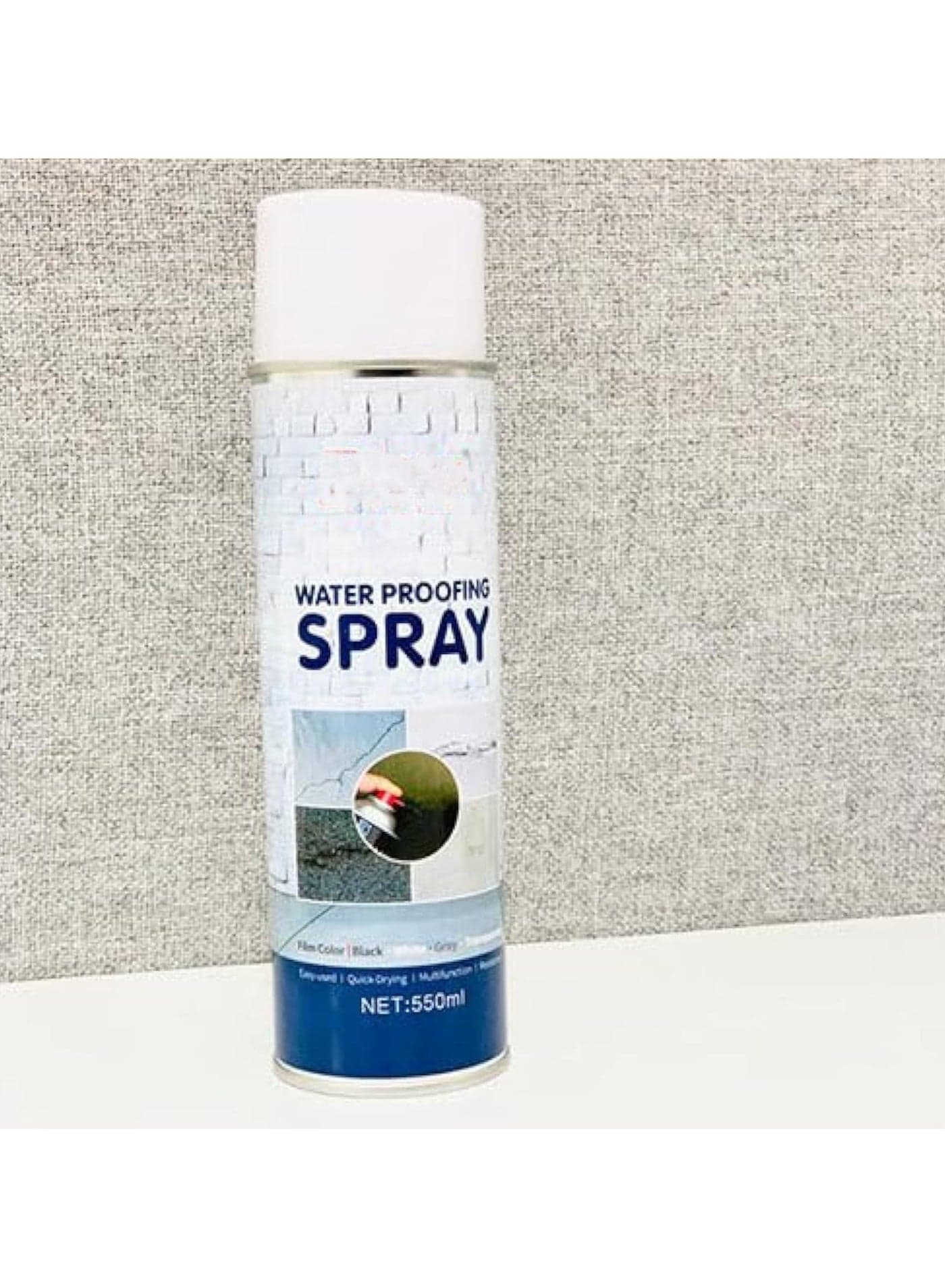 Waterproofing Spray - 550ml Leak Repair & Roof Sealant - Ultimate Weatherproof Solution for Roofs, Gutters & Outdoor Surfaces