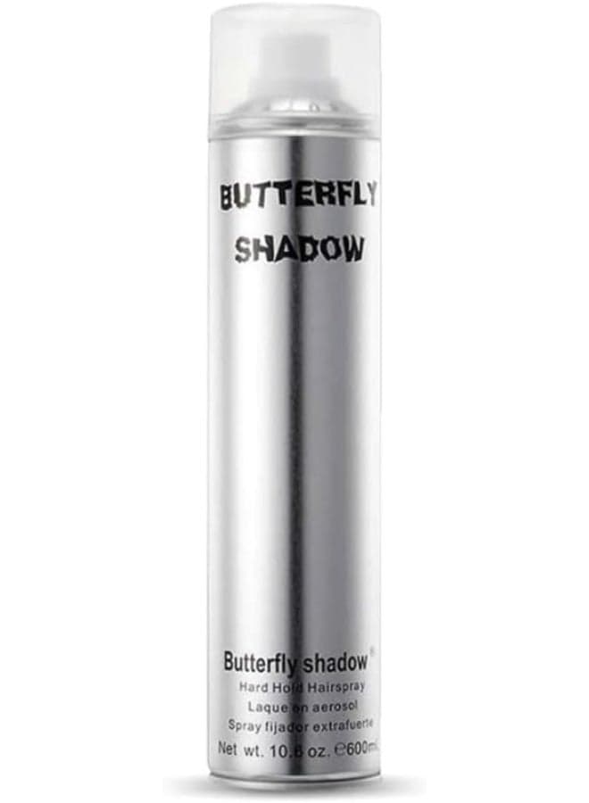 BUTTERFLY SHADOW Hard Hold Hairspray, 600 ML