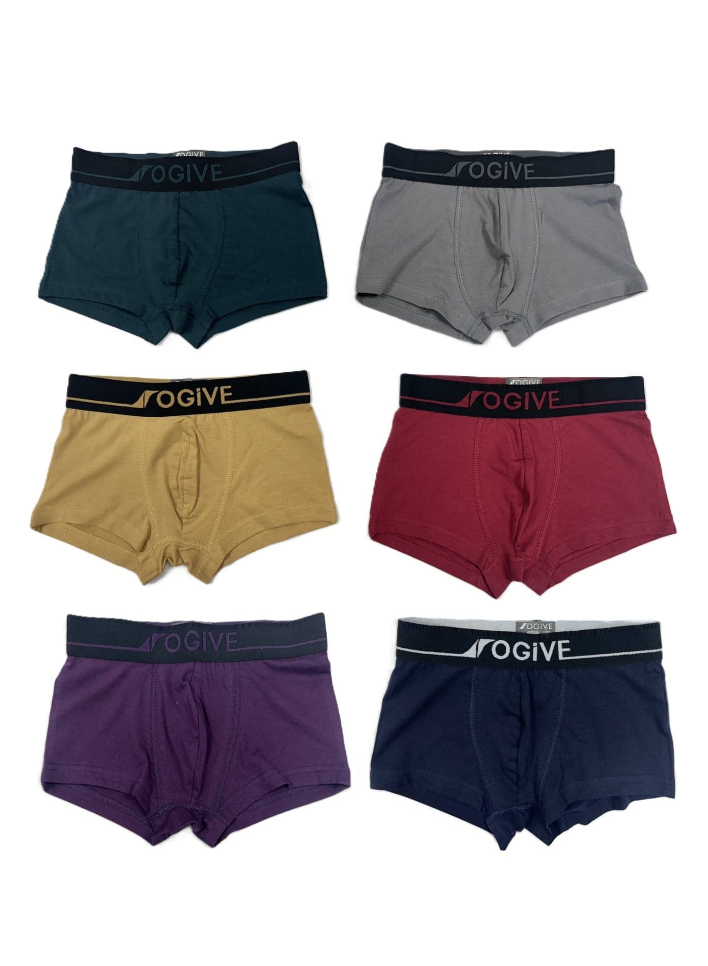 6 Pack Boys Underwear Kids Boxer Bamboo 3X Softer (than Cotton) Breathable Stretchable Sports Activity Everyday Comfort