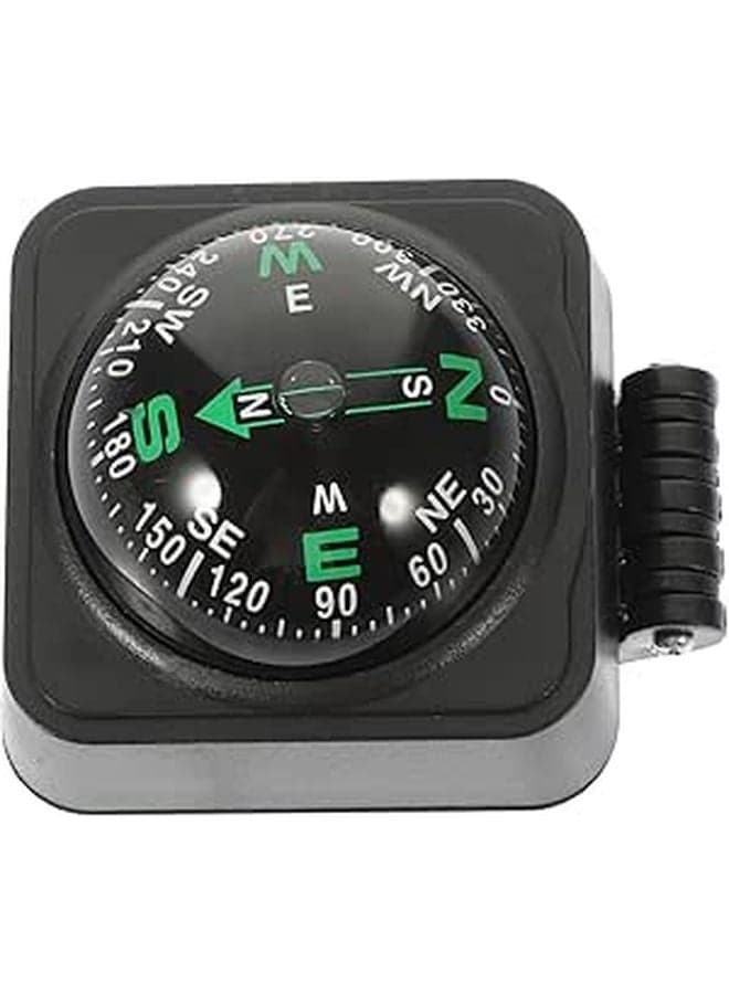 Car Dashboard Compass with Adhesive Mount for Outdoor Driving and Boating Navigation