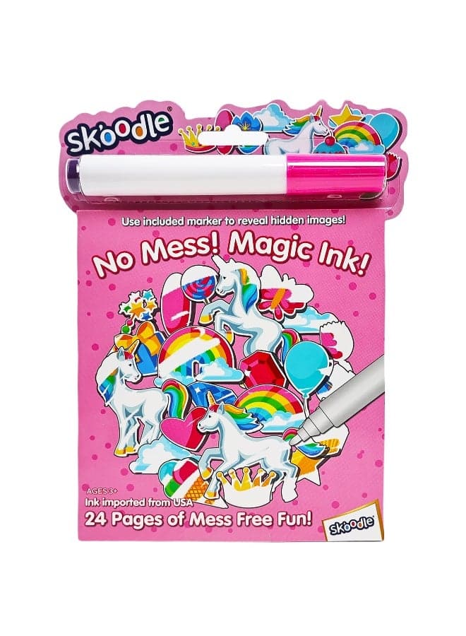 Magic Ink Book | Mess Free Pictures & Game | Reveal The Magic| Magic Markers | Age 3+