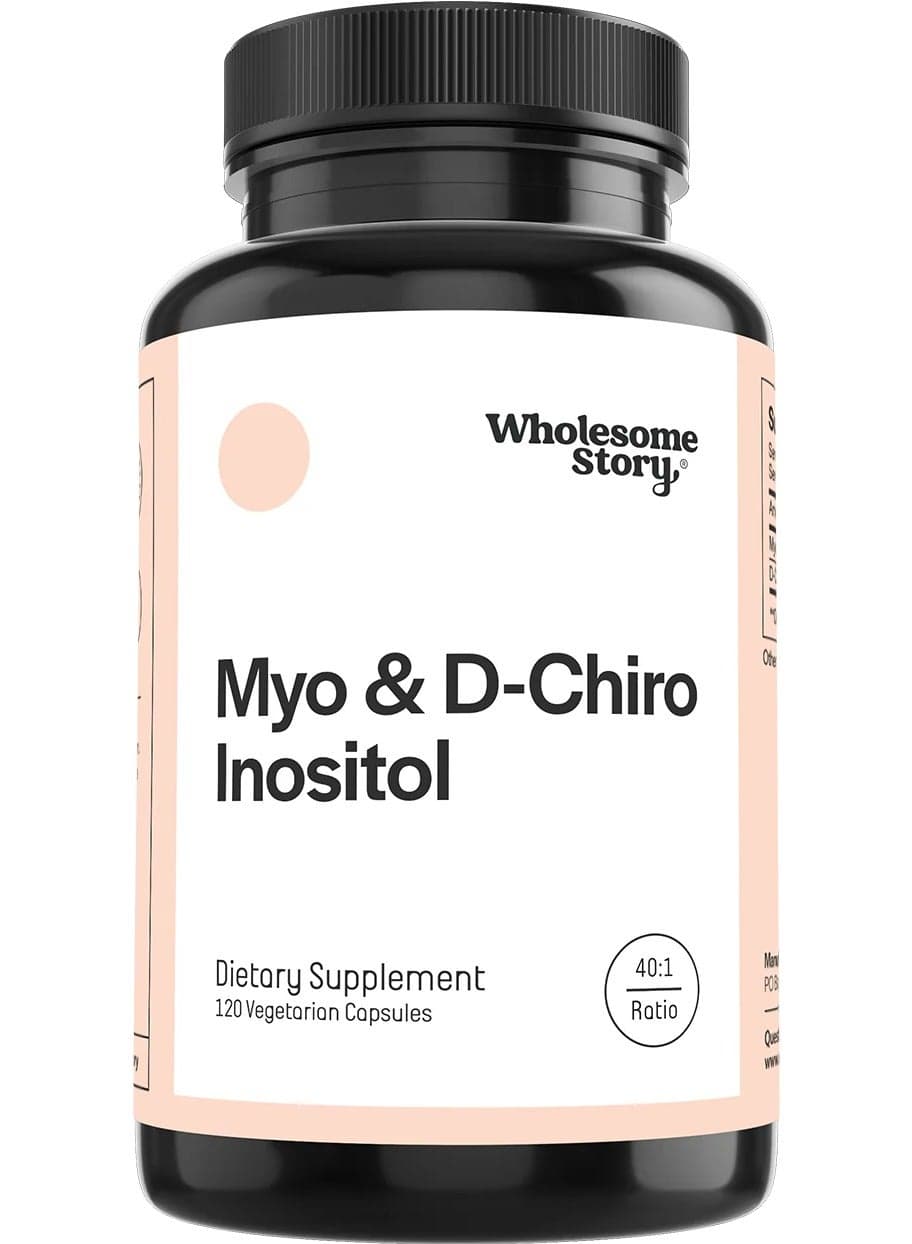 Myo & D-Chiro Inositol 120 Vegetarian Capsules