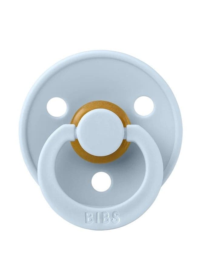 BIBS Pacifier DeLux (Latex) Baby 1-piece Blue