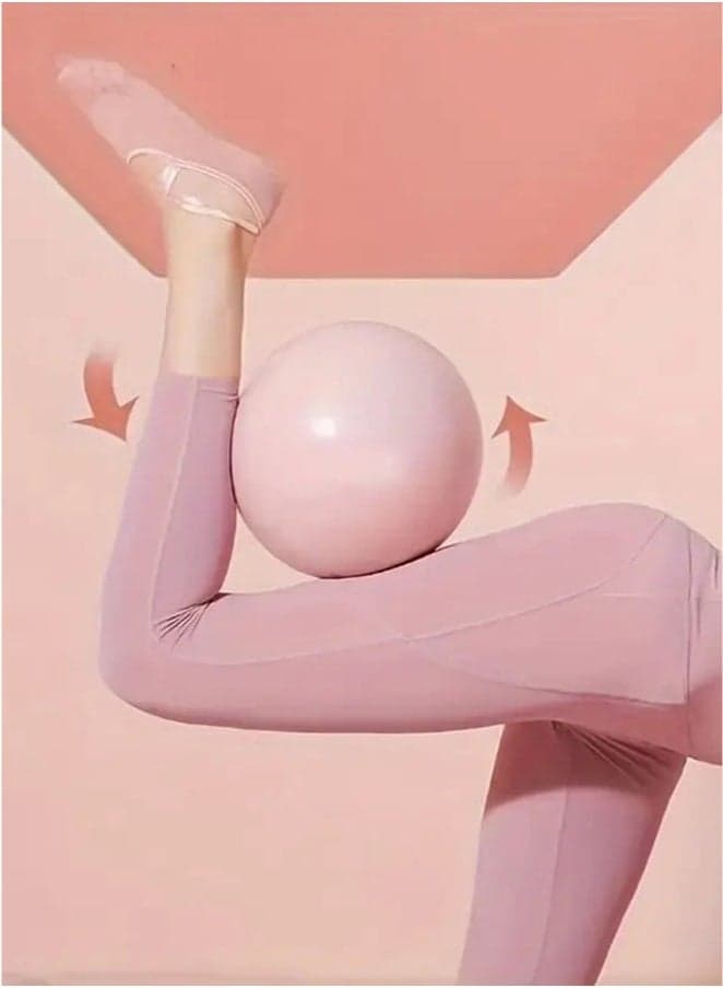 1pc Thicken Explosion-proof Pilates Ball, Mini 9.84in/25cm Yoga Ball, Suitable For Body Shaping, Sensory Balance Training, Unaerated