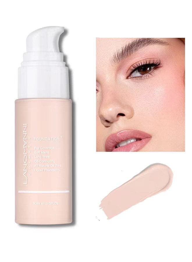Liquid Foundation, Waterproof For Oily/Sensitive Skin #01