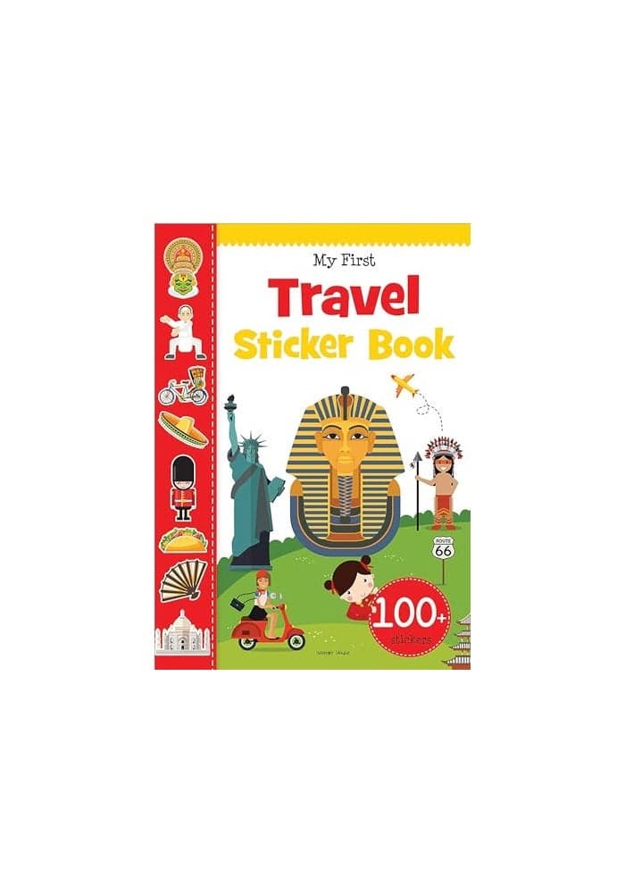My First Travel Sticker Book (Exciting Sticker Books With 1 Plus Colourful Stickers) Paperback by Wonder House Books