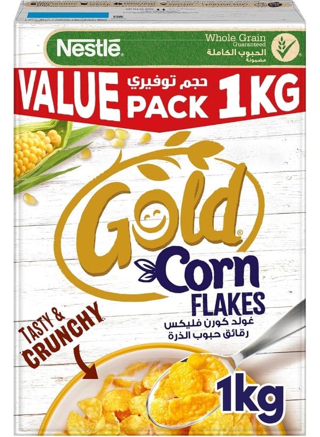 Nestlé Gold Cornflakes Cereal 1kg, White