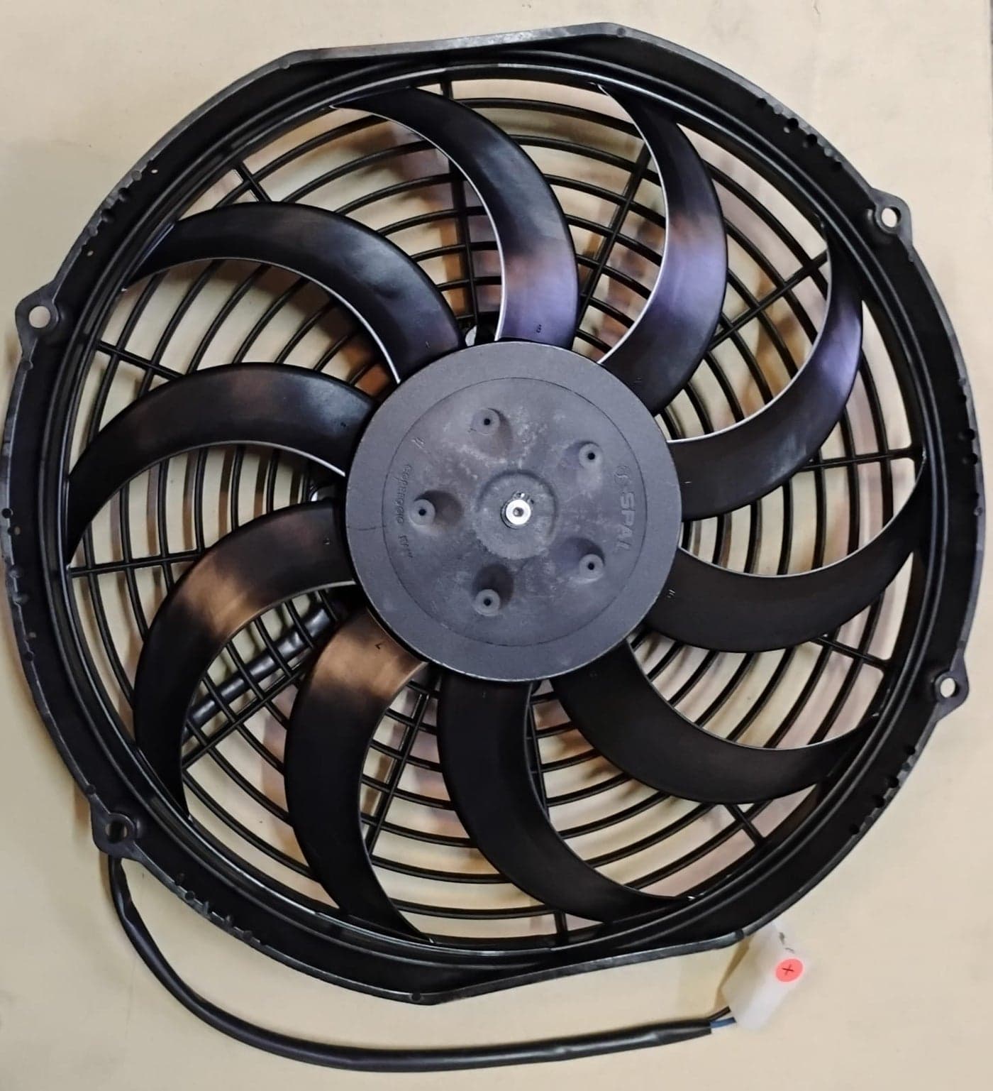 Fan 11x10 Inches Push S-Blade 12 Volt 280MM Diameter