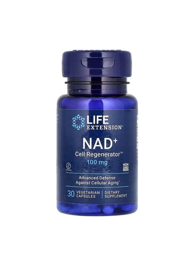 Nad+ Cell Regenerator 100 Mg 30 Vegetarian Capsules