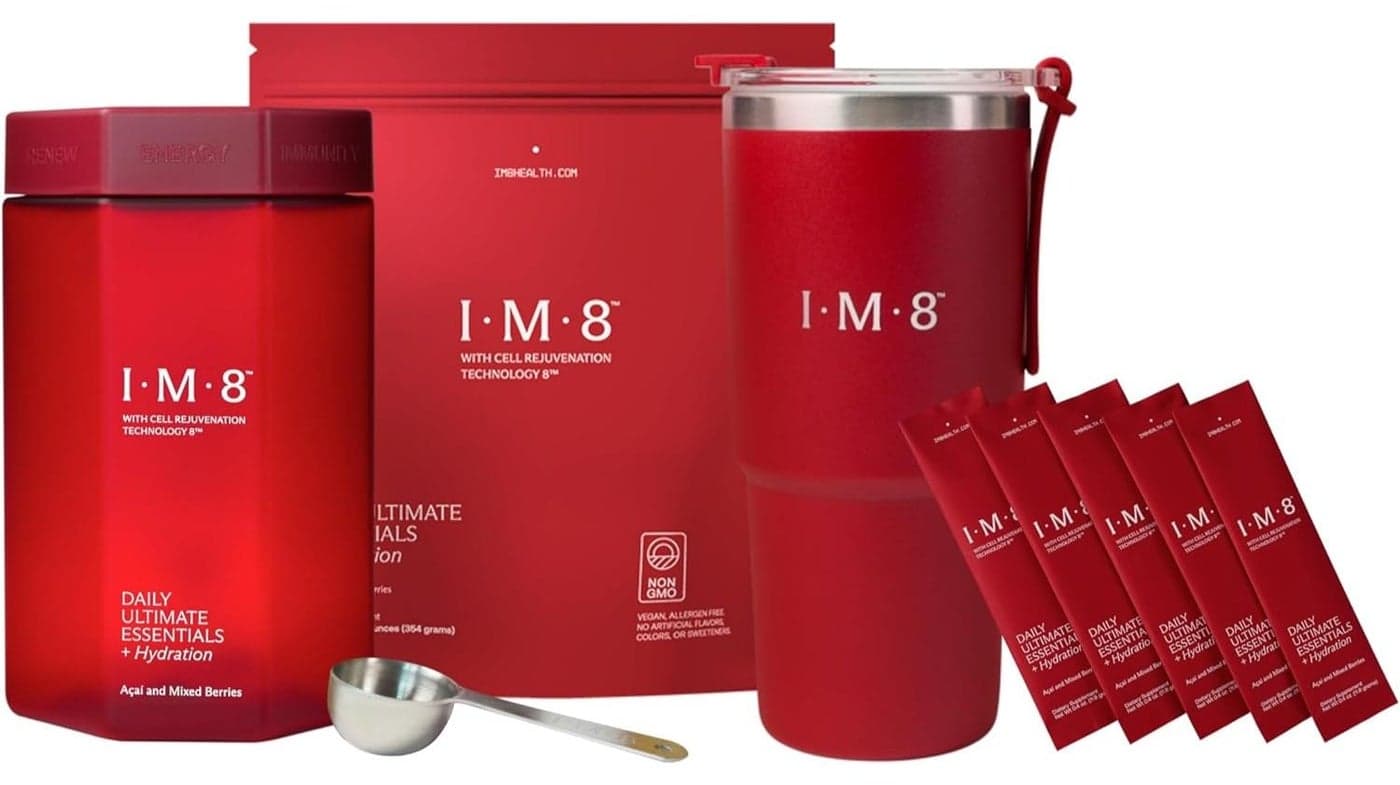 Daily Ultimate Essentials All-in-One Multivitamin Supplement (30 Servings, Starter Kit - Scoop + Tumbler Included)
