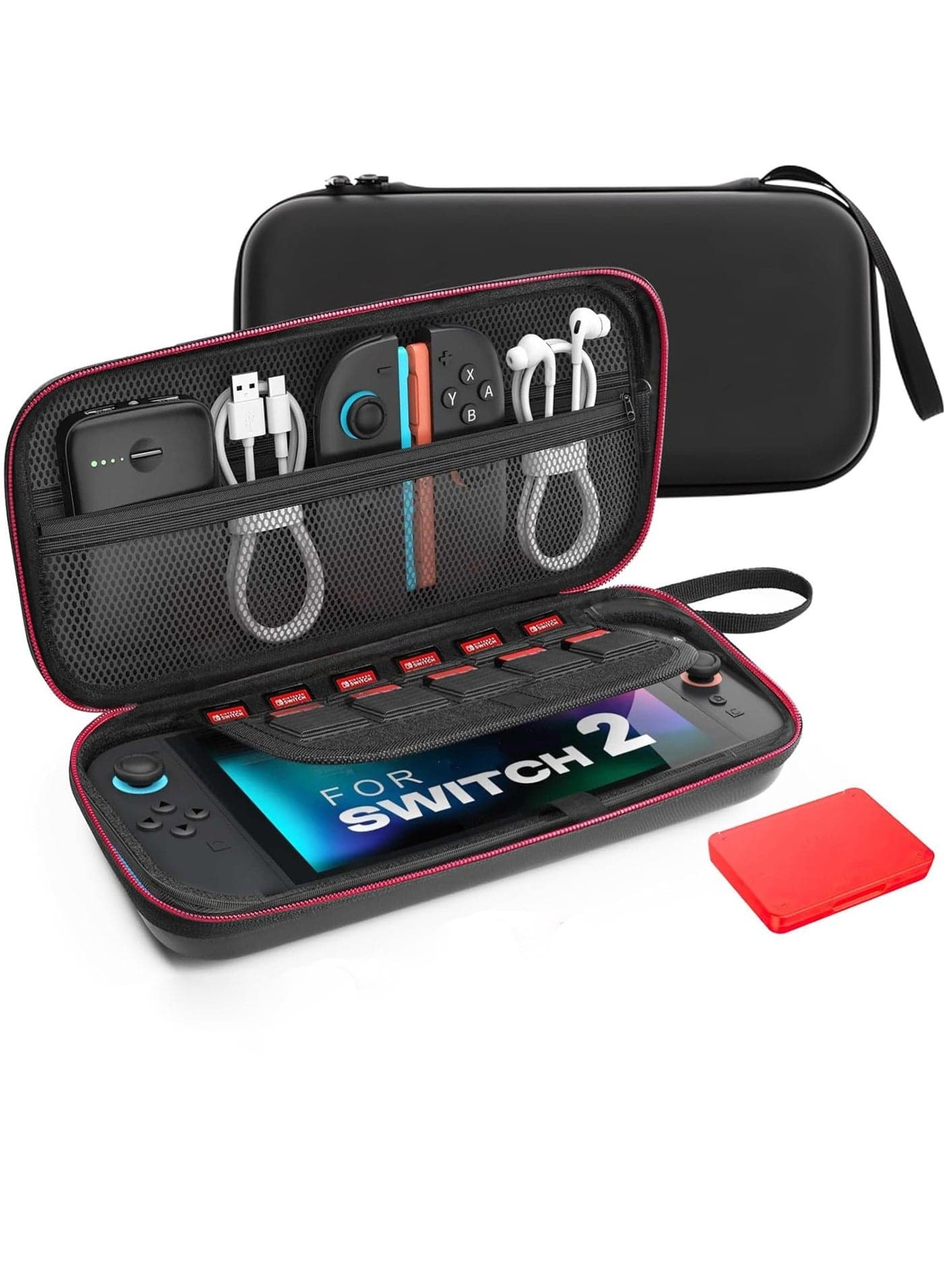 Carrying Case for Nintendo Switch 2, Portable Switch Travel Case, with Game Card Case