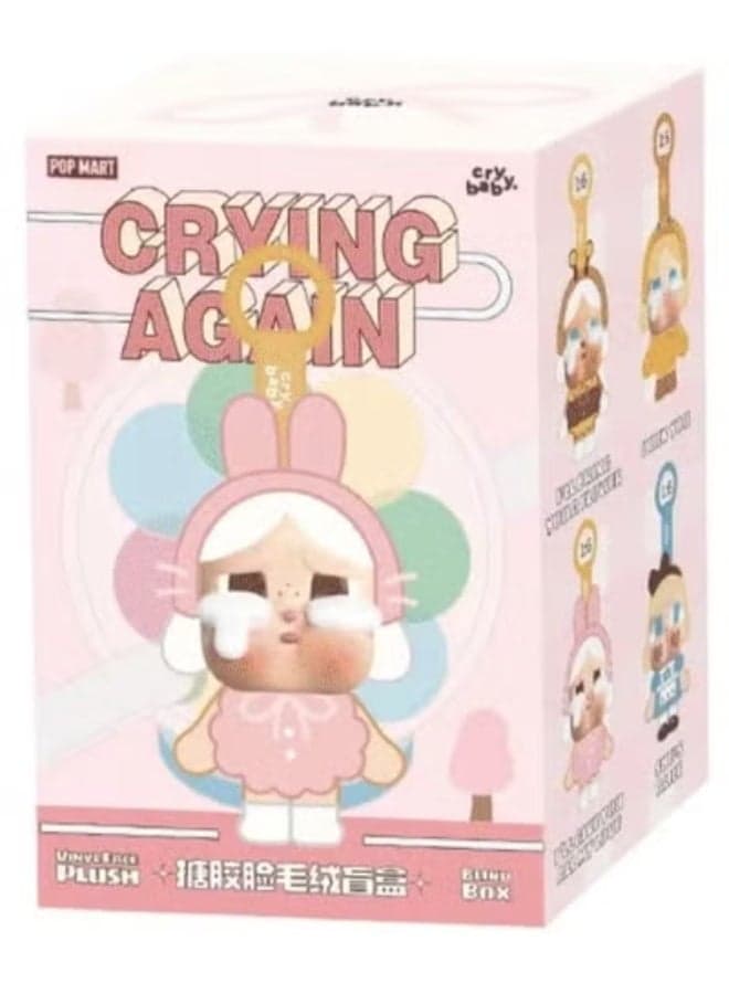 100% Authentic CryBaby Crying Again Series-Vinyl Face Plush (Single Blind Box)