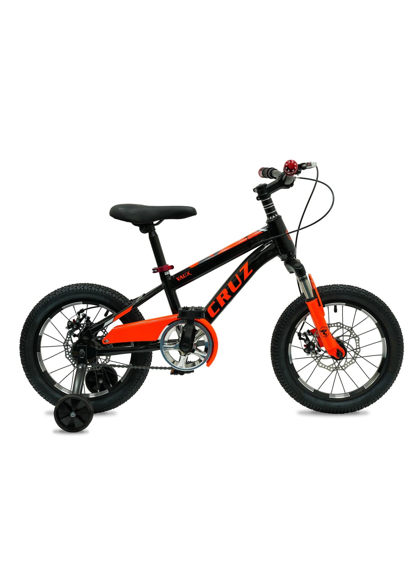Cruz Mountain Bike || 16 Inch Wheel Size || For Kids || Adjusatble Seat || Black
