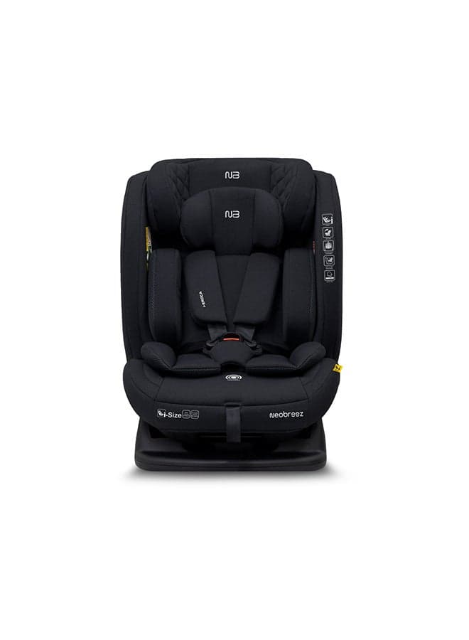 I-EROCA All-In-One Convertible Travel Baby Toddler Kids Child Boys Girls Car Seat, I-Size ECER129, Recline&Adjustable, Memory Foam, Injection Mold, Forward&Rear Facing, 0-36 Kg, 0-12Yrs, Group 0/1/2/3