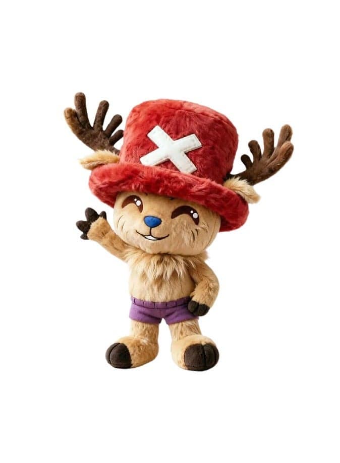 Chopper Plush Toy Cute One Piece Anime Stuffed Plush Doll Soft Companion Gift for Kids Fans and Home Decor