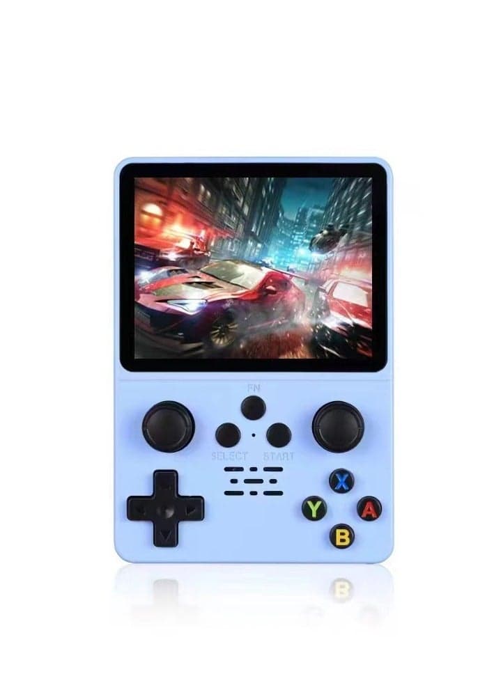R35S Retro Handheld Game Console – 3.5" IPS HD Display, 15,000+ Preloaded Classic Games, 64GB Storage, Linux System, Portable Mini Gameboy-Style Console for PSP, Arcade & Retro Gaming