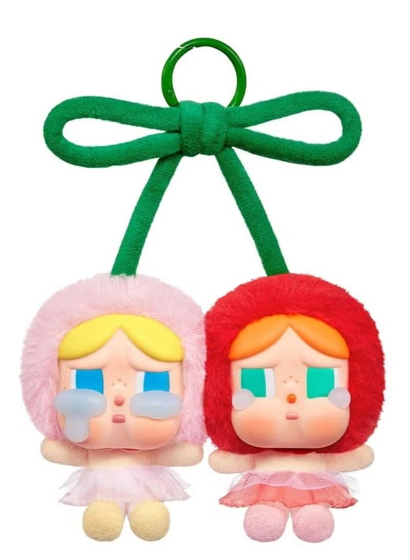 Crybaby Crying for Love Series Vinyl Plush Hanging Card (Love You Cherry Much) Collectible Figures Collectors Art Toy Toy Figures Gift 1 Piece