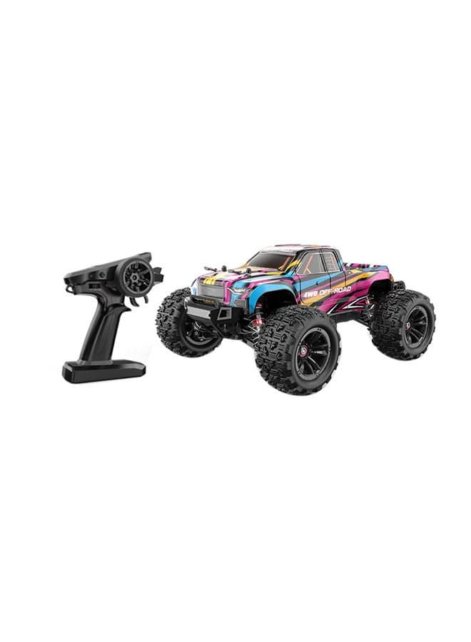 Mjx Brushless Rc Hobby Gradetruck 1:16 Scale Radio Controlled Off-Roader Electronic Monster Rtr All Terrain Pink – Remote Control Toy for Kids Ages 6+