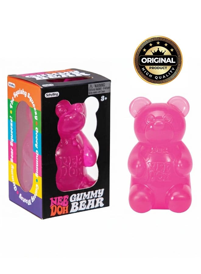 NeeDoh Gummy Bear-PINK