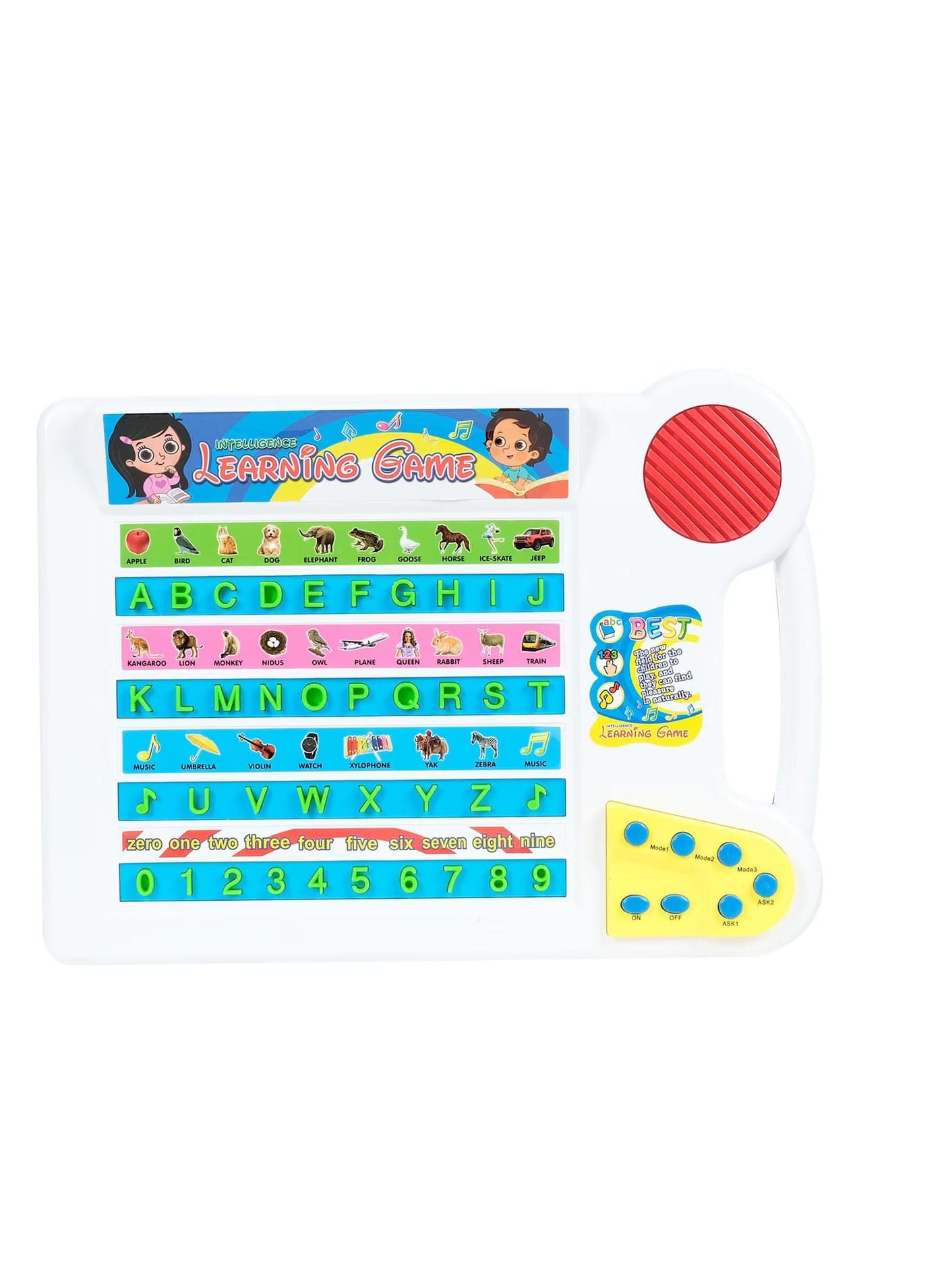 Interactive Intelligence Learning Toy for Kids – Musical Educational Game to Boost Cognitive Skills, Creativity Brain Development
