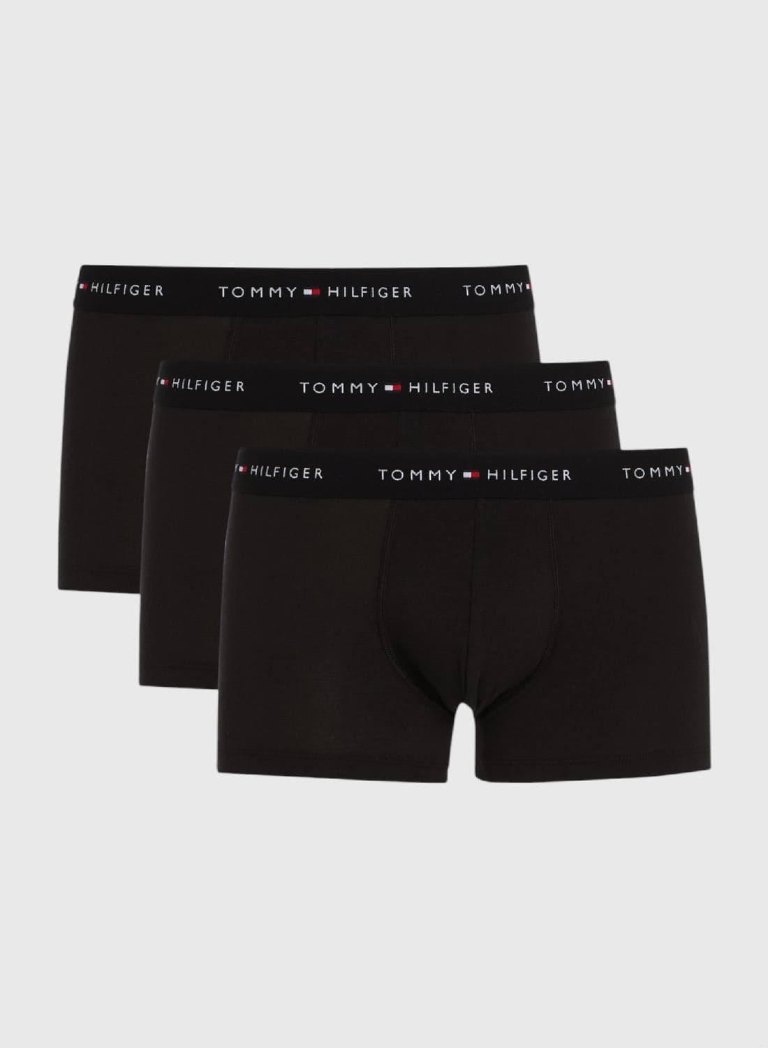 3 Pack Trunks with Logo Waistline
