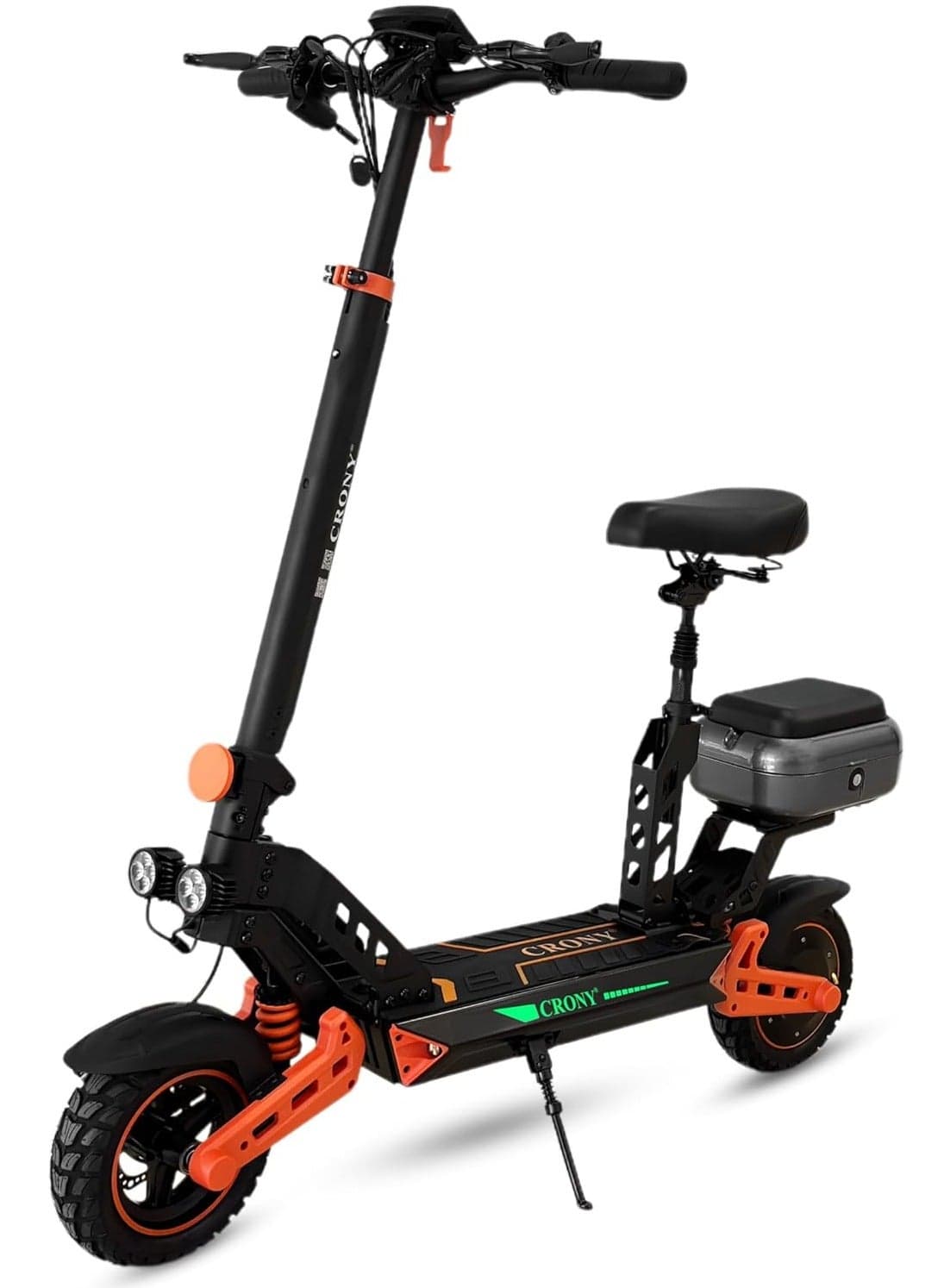 D2 PRO Max Speed 70KM/H E-Scooter,1500W Brushless Motor 48V 15Ah Battery, Long Range 20-40KM, Foldable Off-Road Electric Scooter for Adults, Dual Suspension, Front Disc & Rear Power-Off Brake, Aluminum Frame, Portable Heavy-Duty Commuter Scooter, All-Terrain, LED Headlights, 120KG Load, Urban Mobility, Durable Senior & adults Electric Skateboard Scooter With Seat