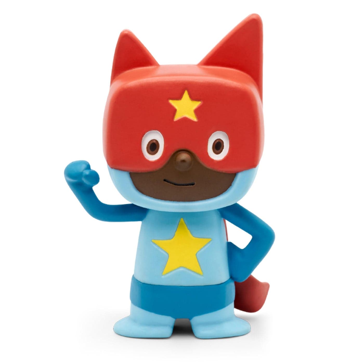 Tonies Superhero Creative Toy Figurine - Record and Upload up to 90 Minutes of Your Own Stories and Songs - Blue/Red