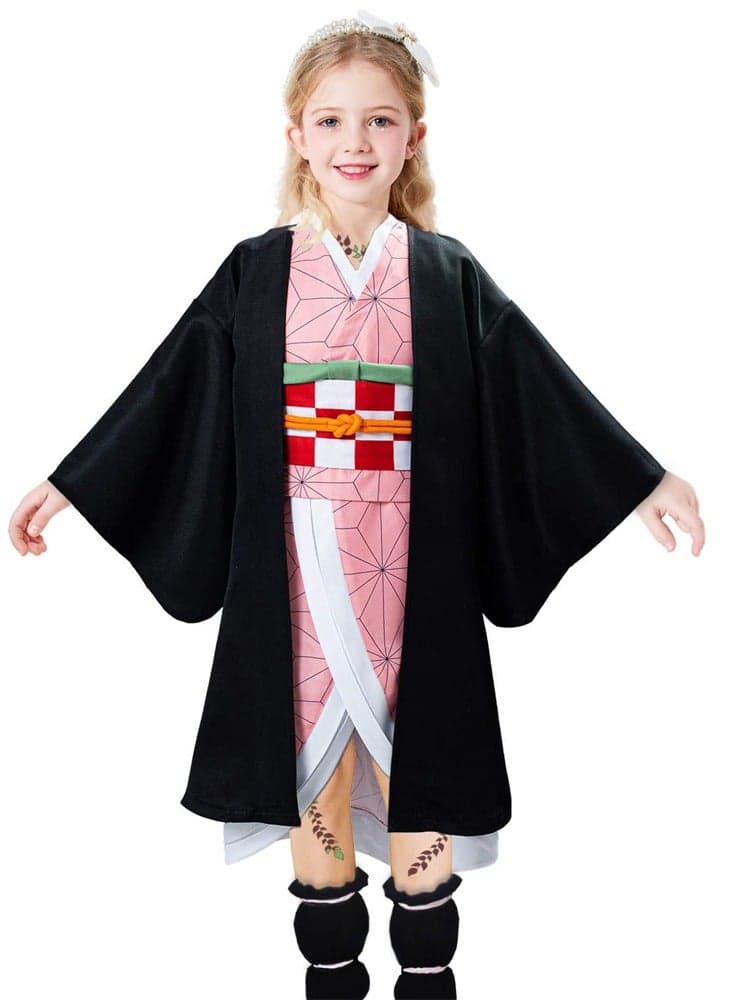 Al Aoyama Anime Cosplay Costume Outfit Dress Suit Full Set with Hairwear and Mouthpiece for Women Kids