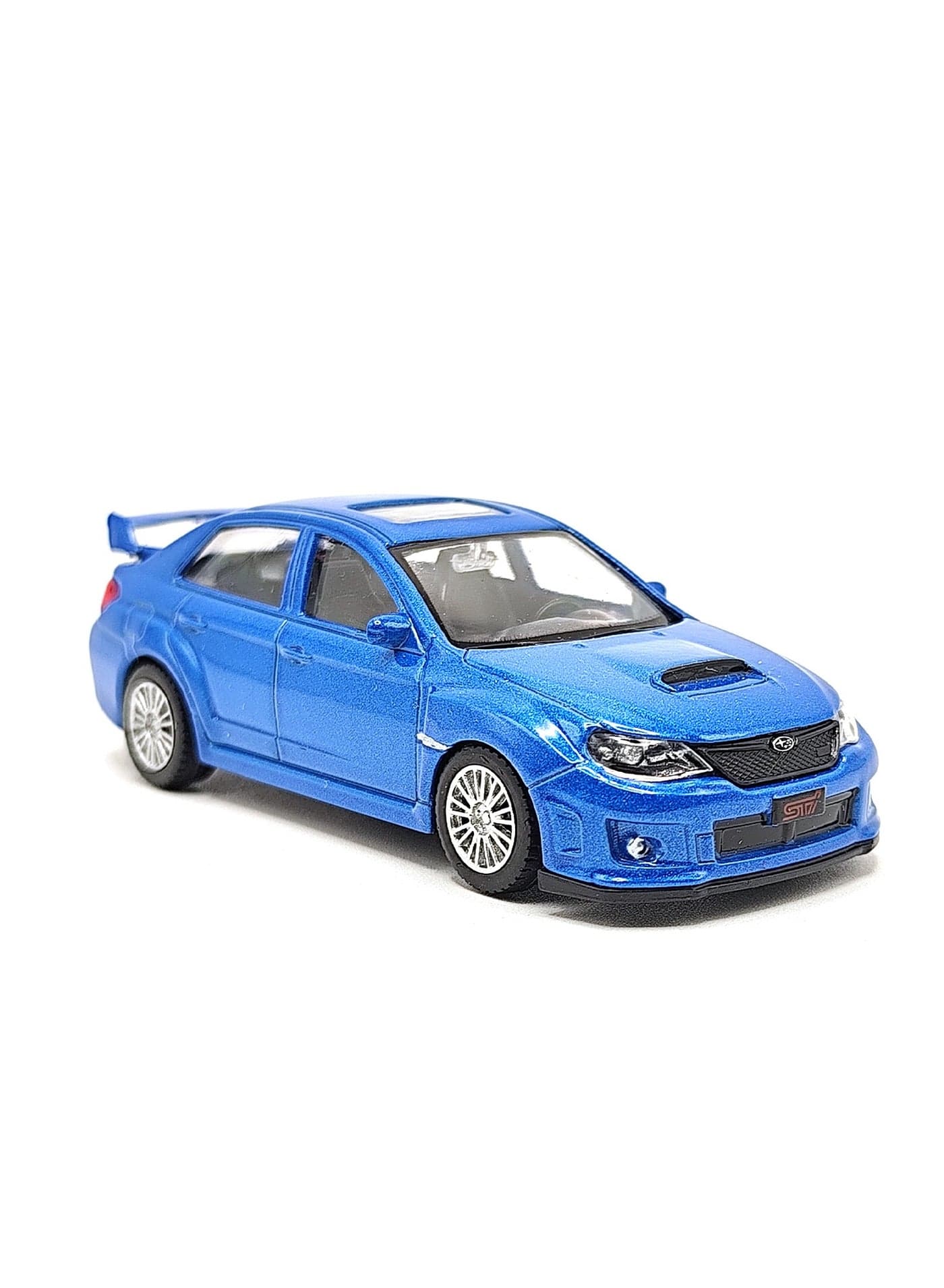 Subaru Wrx Sti 2010 Die-Cast Model truck – 1:43 Scale | Sporty Design | Premium Collectible Display Model for Kids & Collectors -Blue