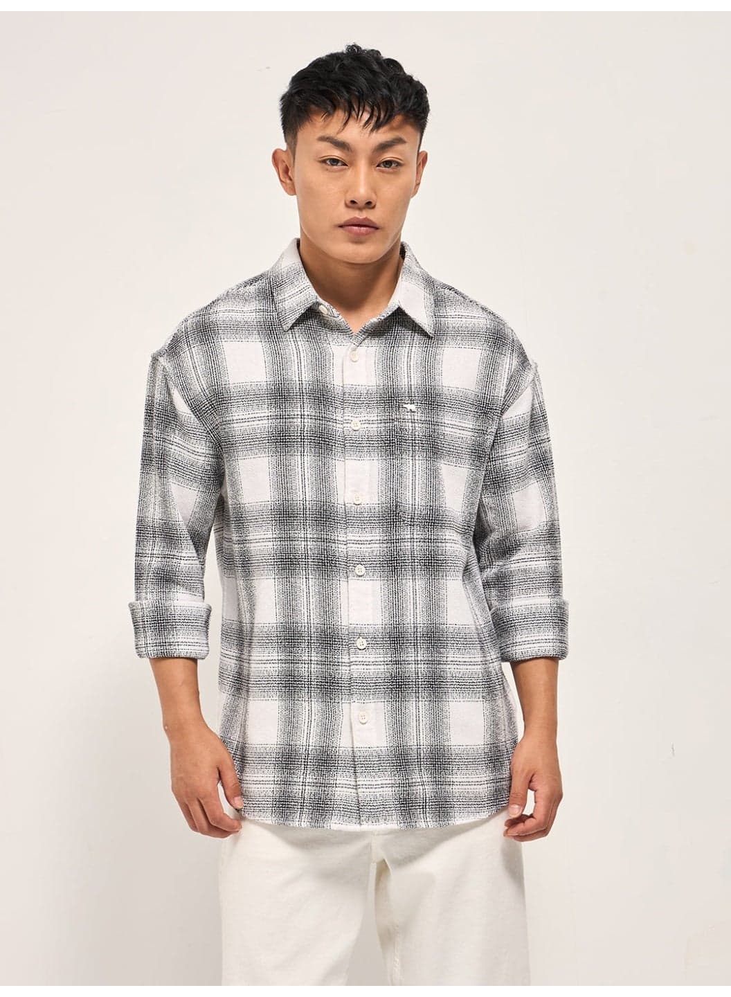 Men’s Shirt for Office, Casual & Party Wear | Comfortable Long Sleeve Shirt with Classic Collar, Button Closure & Versatile Stylish Look