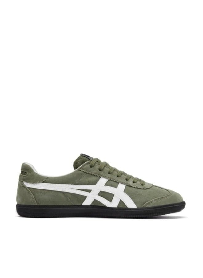 Tokuten Casual Colorblock Sneakers Dark Green/White