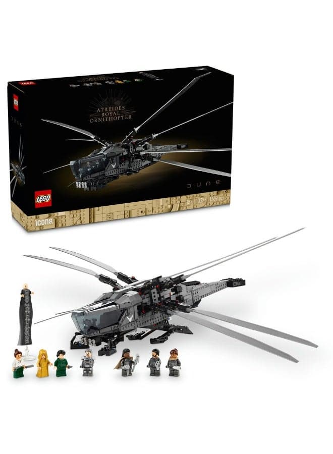 Icons Dune Atreides Royal Ornithopter Movie Set 10327 (Age 18+, 1369 Pieces)